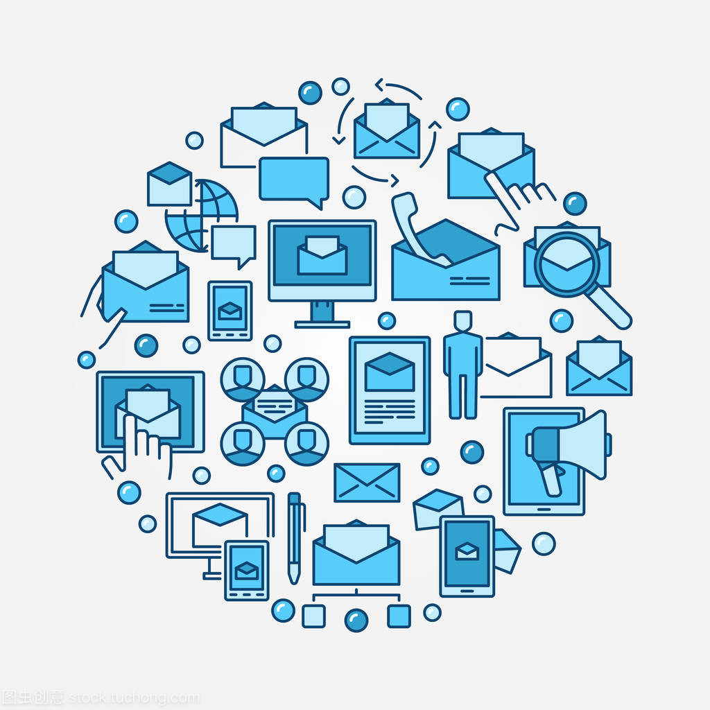 电子邮件营销循环图 网络销售的增长引擎